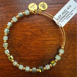 ALEX AND ANI Victorian Beaded Bangle